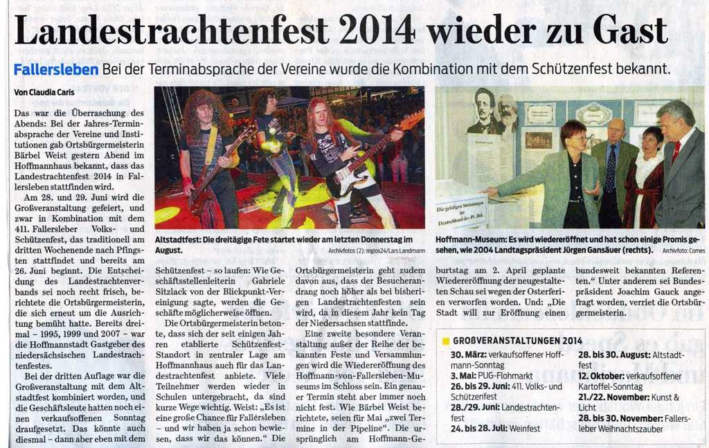 Landestrachtenfest 2014 1